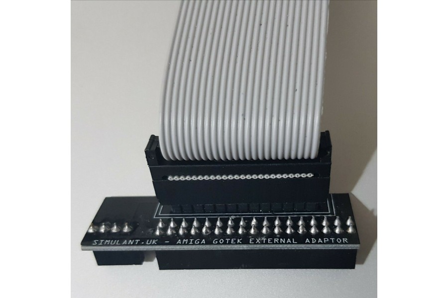 Amiga data cable and adapter for attaching External Gotek Floppy Disk